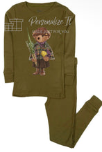 Load image into Gallery viewer, Girl Bear Sukkot Pajamas