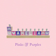 Load image into Gallery viewer, Wood Block Menorah