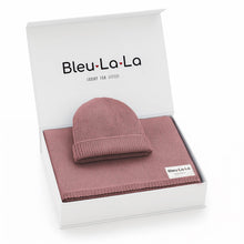 Load image into Gallery viewer, Knit Baby Blanket & Hat