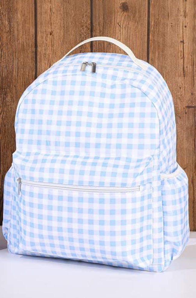 gingham backpack herschel Gingham Nylon Backpack