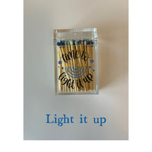 Load image into Gallery viewer, Chanukah Themed Match Holder