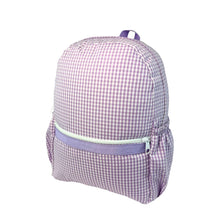 Load image into Gallery viewer, Gingham Medium Backpack w/ Pocket