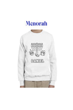 Load image into Gallery viewer, Color My Own Chanukah Sweatshirt