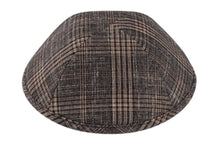 Load image into Gallery viewer, iKippah Black & Tan Plaid