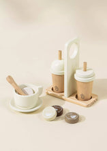 Load image into Gallery viewer, Wooden Coffee Maker Set
