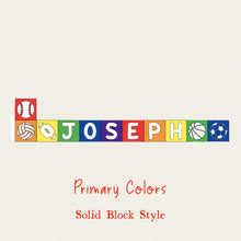 Load image into Gallery viewer, Wood Block Menorah