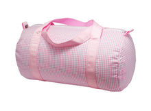 Load image into Gallery viewer, Pink Gingham Duffel
