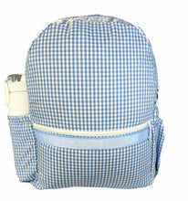 Load image into Gallery viewer, Gingham Medium Backpack w/ Pocket