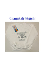 Load image into Gallery viewer, Color My Own Chanukah Sweatshirt