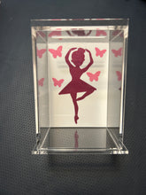 Load image into Gallery viewer, Lucite Tzedakah Box