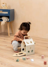 Load image into Gallery viewer, Wooden Shapes Sorting House