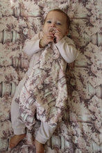Load image into Gallery viewer, Vintage Pink Floral Pillars Lovey
