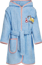 Load image into Gallery viewer, Terry Bathrobe Construction