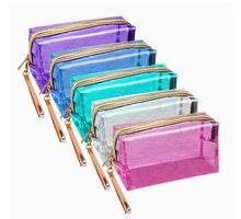 Load image into Gallery viewer, Glitter Wristlet Pouch
