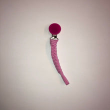 Load image into Gallery viewer, Cotton Braid Pacifier Clip
