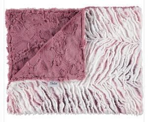 Embroidered Minky Baby Blanket