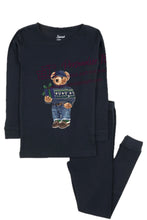 Load image into Gallery viewer, Boy Chanukah Fair Isle Bear Pajamas
