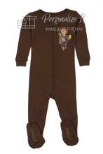 Load image into Gallery viewer, One Piece Bear Sukkot Pajamas
