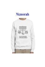 Load image into Gallery viewer, Color My Own Chanukah Sweatshirt
