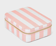 Load image into Gallery viewer, Stripe Pink Jewelry Box
