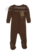 Load image into Gallery viewer, One Piece Bear Sukkot Pajamas
