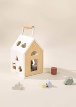Load image into Gallery viewer, Wooden Shapes Sorting House
