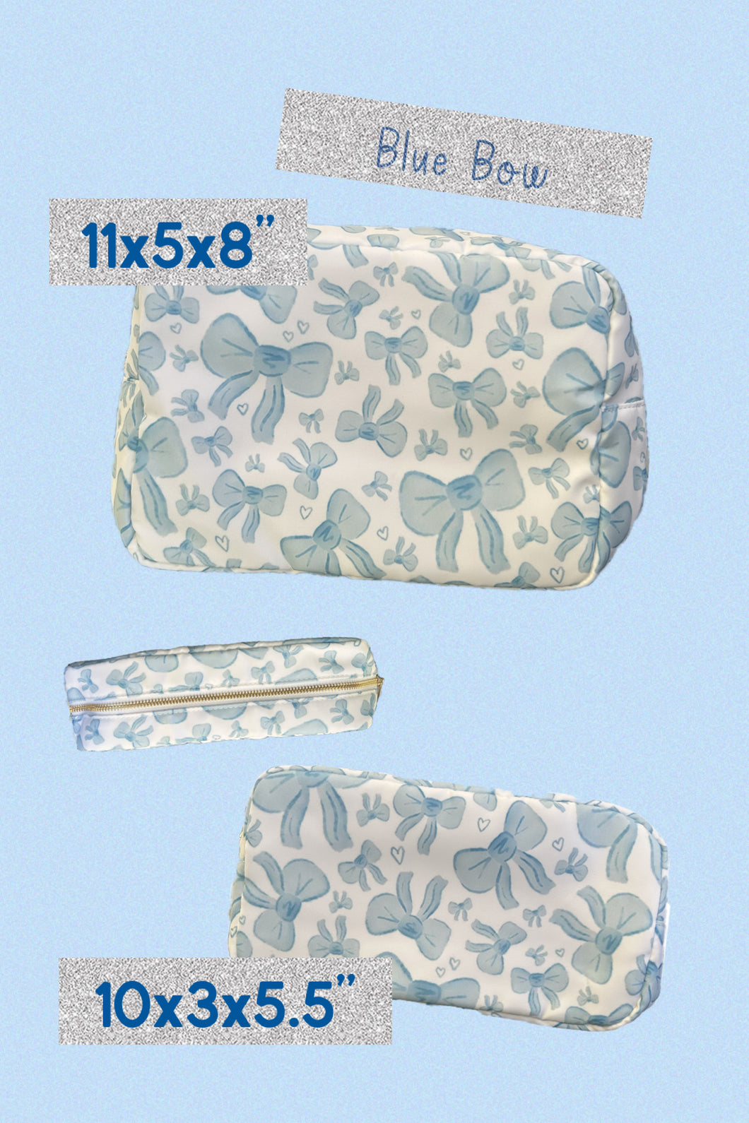 Bow Cosmetic Bag