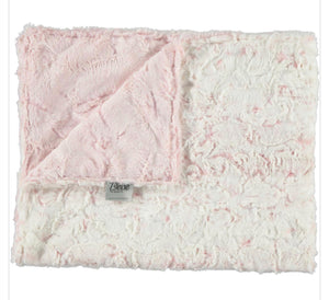 Embroidered Minky Baby Blanket