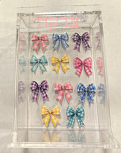 Load image into Gallery viewer, Watercolor Design Lucite Tzedakah Box
