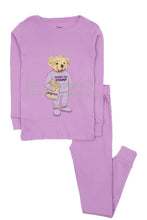 Load image into Gallery viewer, Girl Bear Pesach Pajamas
