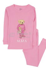 Load image into Gallery viewer, Girl Bear Pesach Pajamas
