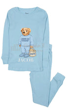 Load image into Gallery viewer, Boy Bear Pesach Pajamas

