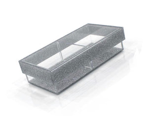 Lucite 2 Sectional Tray