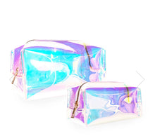 Load image into Gallery viewer, Large Holographic Jelly Pouch/Case
