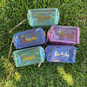 Glitter Wristlet Pouch