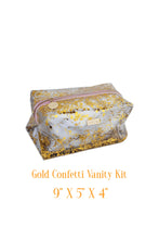 Load image into Gallery viewer, Confetti Gold Essentials Vanity Kit
