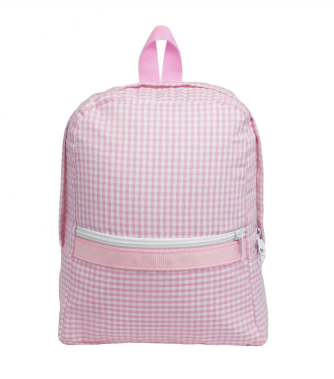 Gingham Small Toddler Backpack