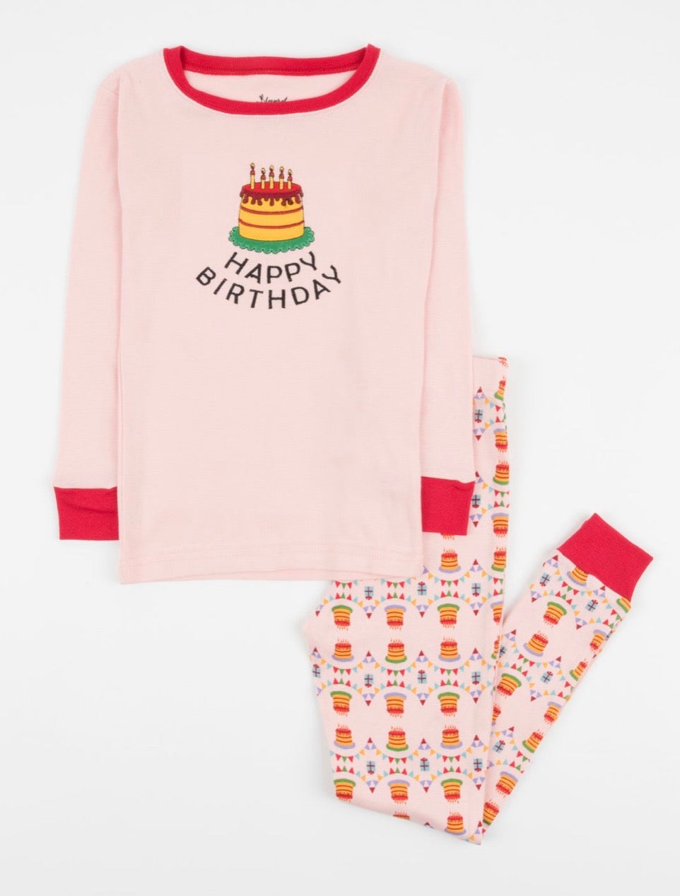 Happy Birthday Pajamas Pink – Personalize It Gifts